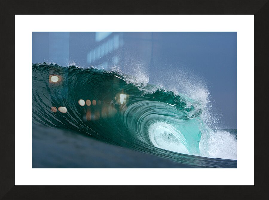 Glacier Picture Frame print