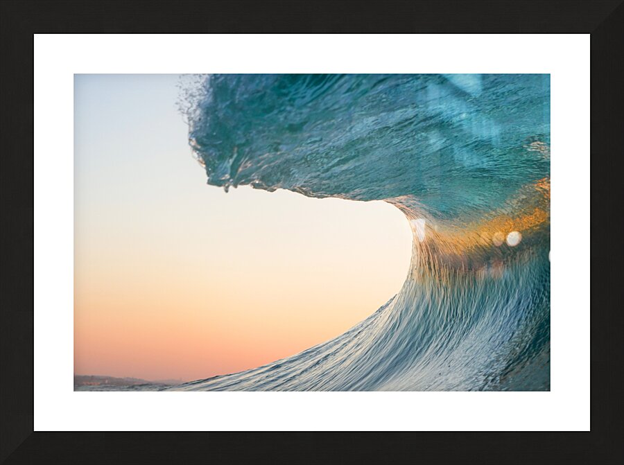 Sea Opal  Picture Frame print