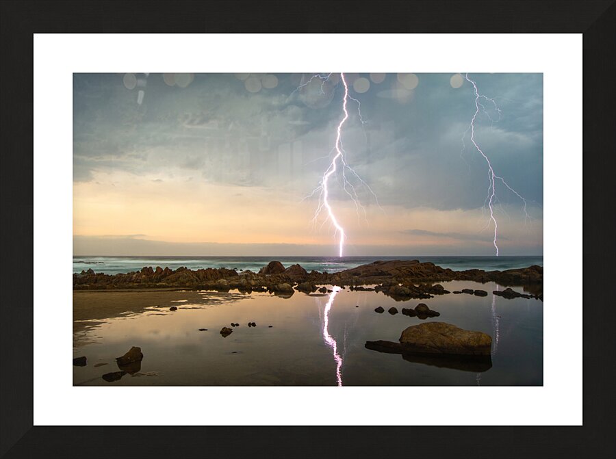 Bolt Picture Frame print
