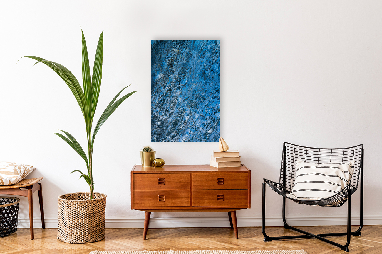 Leopard Blue Reproduction