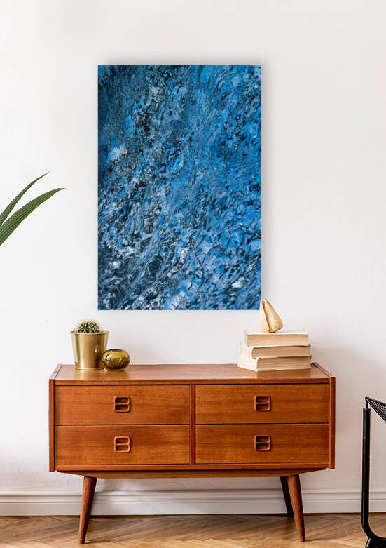 Leopard Blue Reproduction