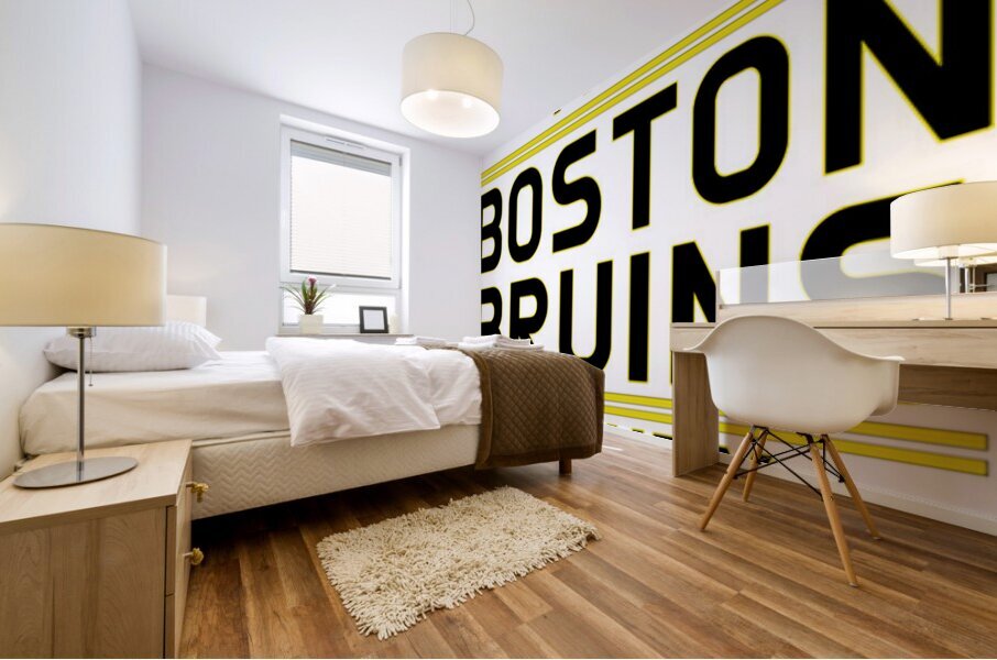 Boston Bruins 13 Mural print
