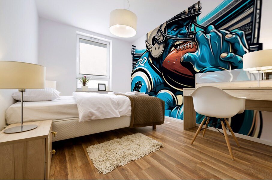 Carolina Panthers 2 Mural print
