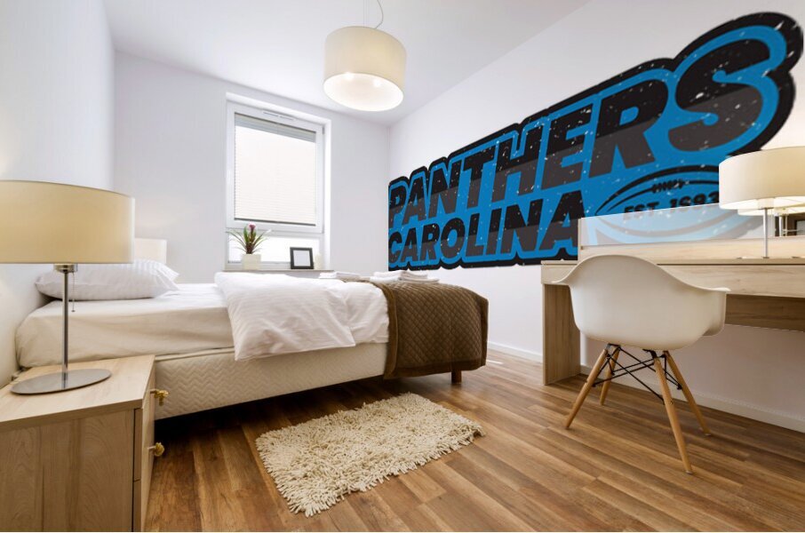 Carolina Panthers 21 Mural print