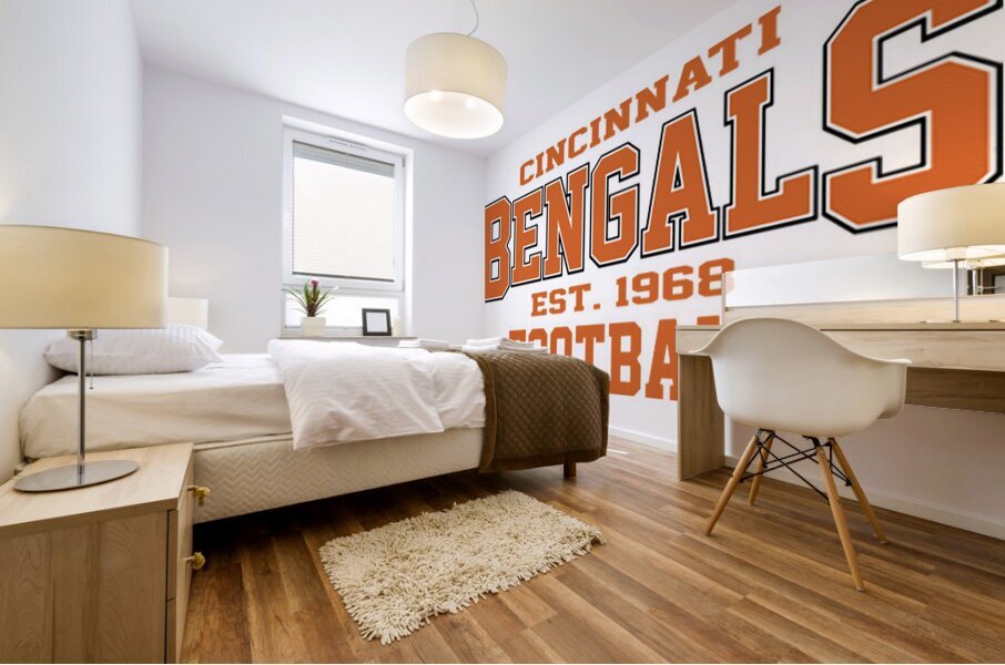 Cincinnati Bengals 2 Mural print