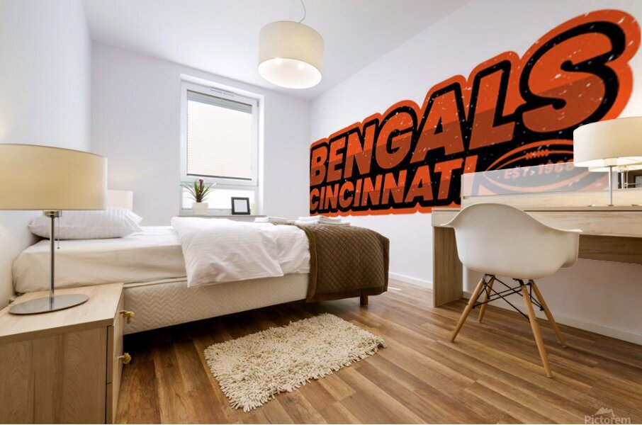 Cincinnati Bengals 9 Mural print
