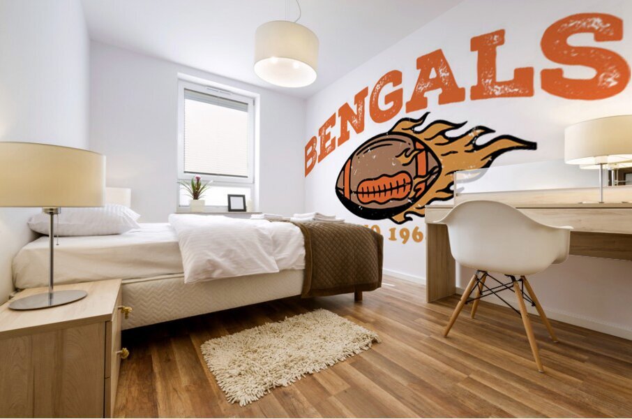 Cincinnati Bengals 12 Mural print