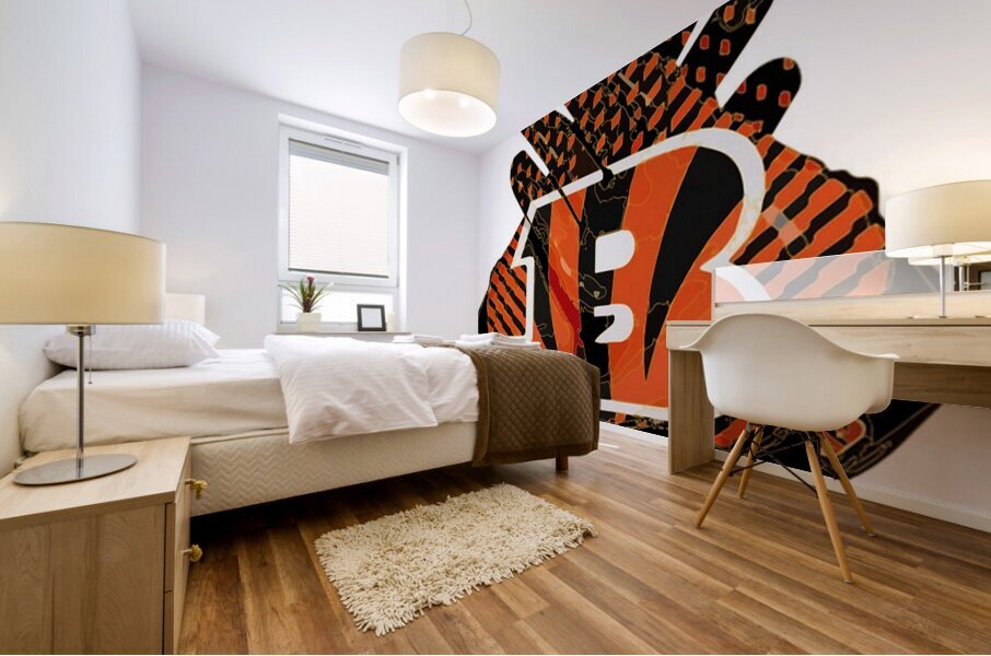 Cincinnati Bengals 23 Mural print