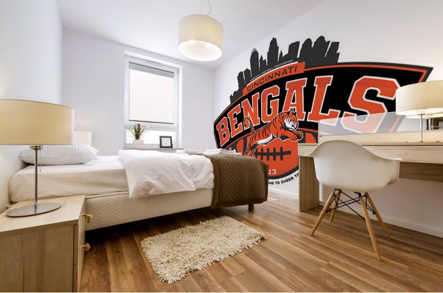 Cincinnati Bengals 26 Mural print