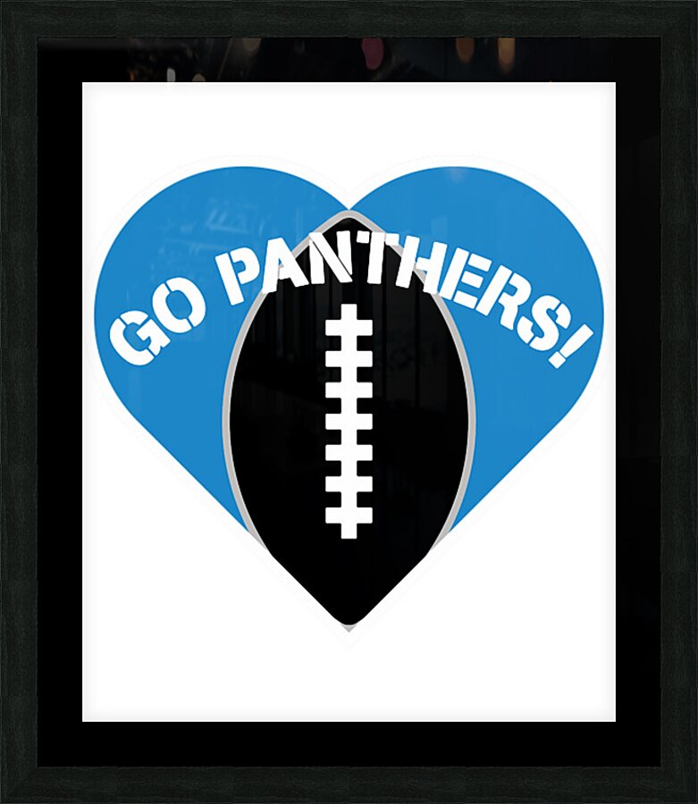 Carolina Panthers 13 Picture Frame print