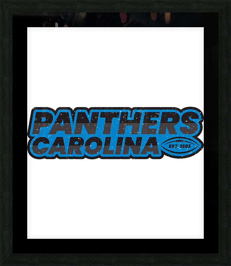 Carolina Panthers 21 Picture Frame print