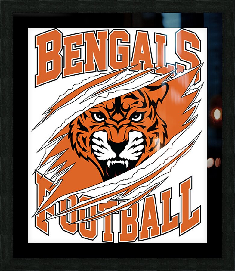 Cincinnati Bengals 7 Picture Frame print