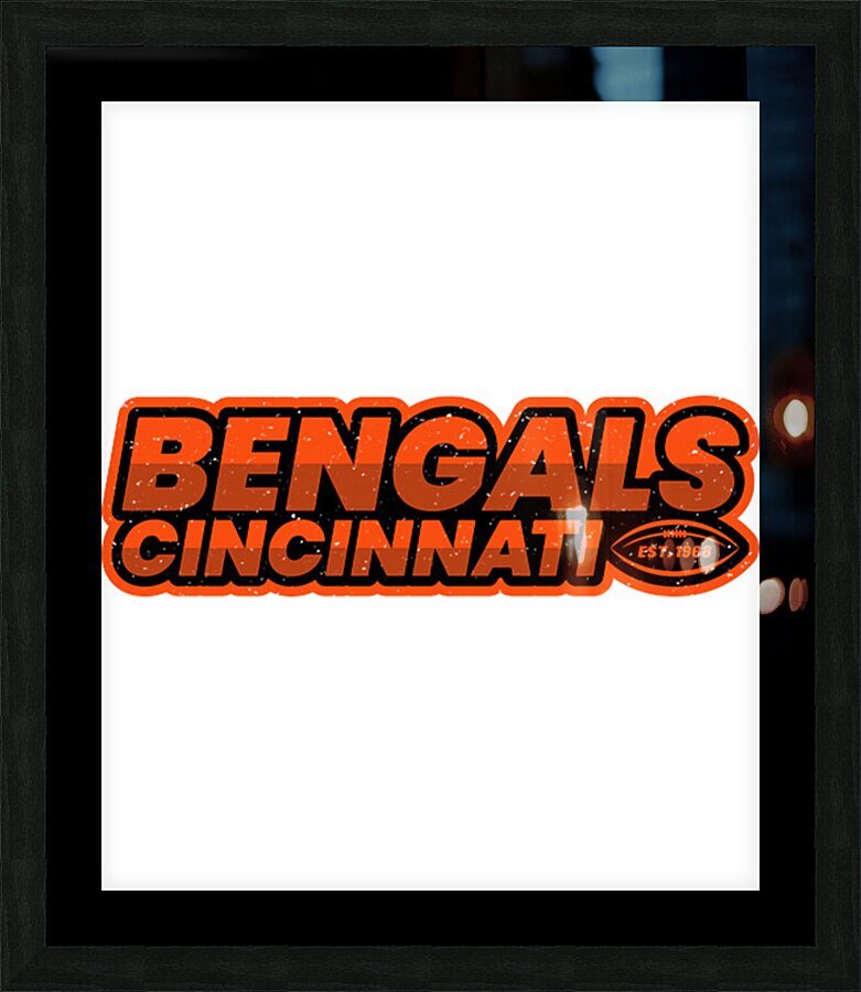 Cincinnati Bengals 9 Picture Frame print
