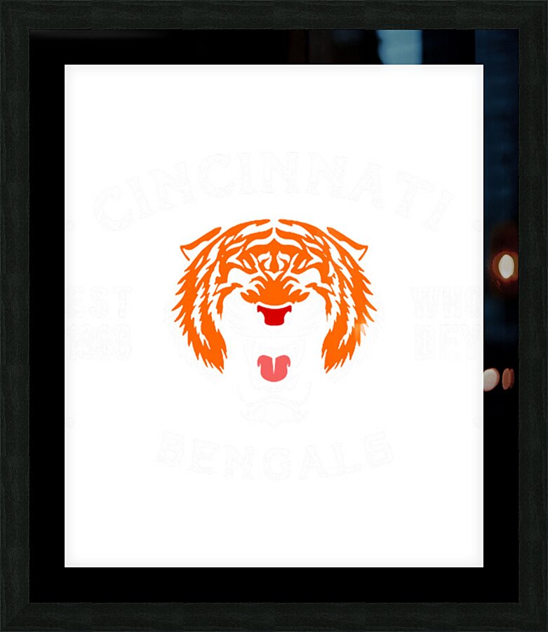 Cincinnati Bengals 14 Picture Frame print