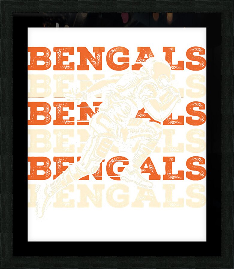 Cincinnati Bengals 16 Picture Frame print