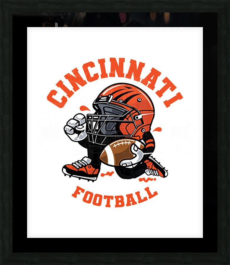 Cincinnati Bengals 25 Picture Frame print