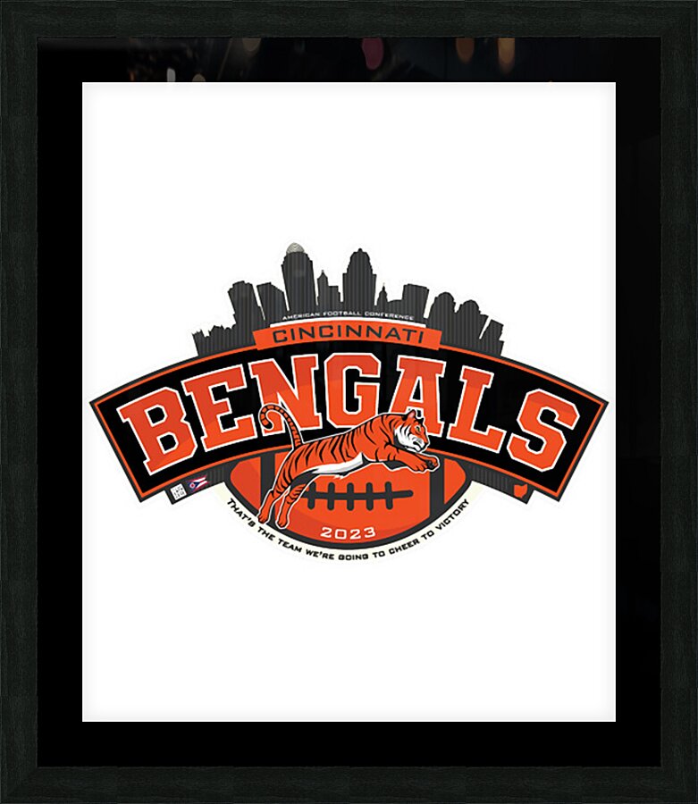 Cincinnati Bengals 26 Picture Frame print