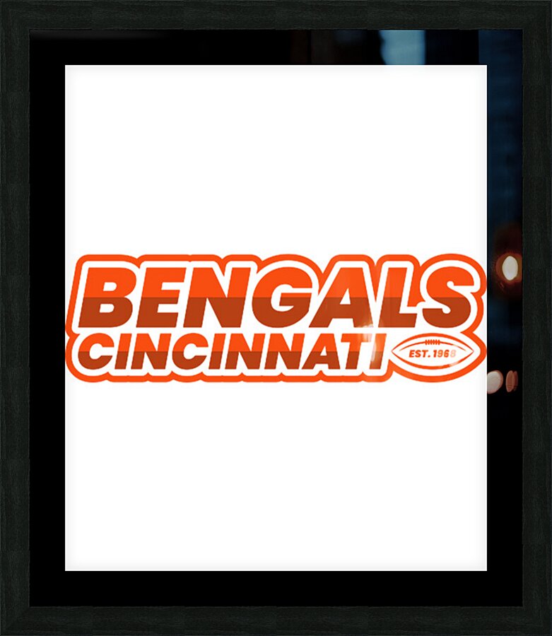 Cincinnati Bengals 29 Picture Frame print