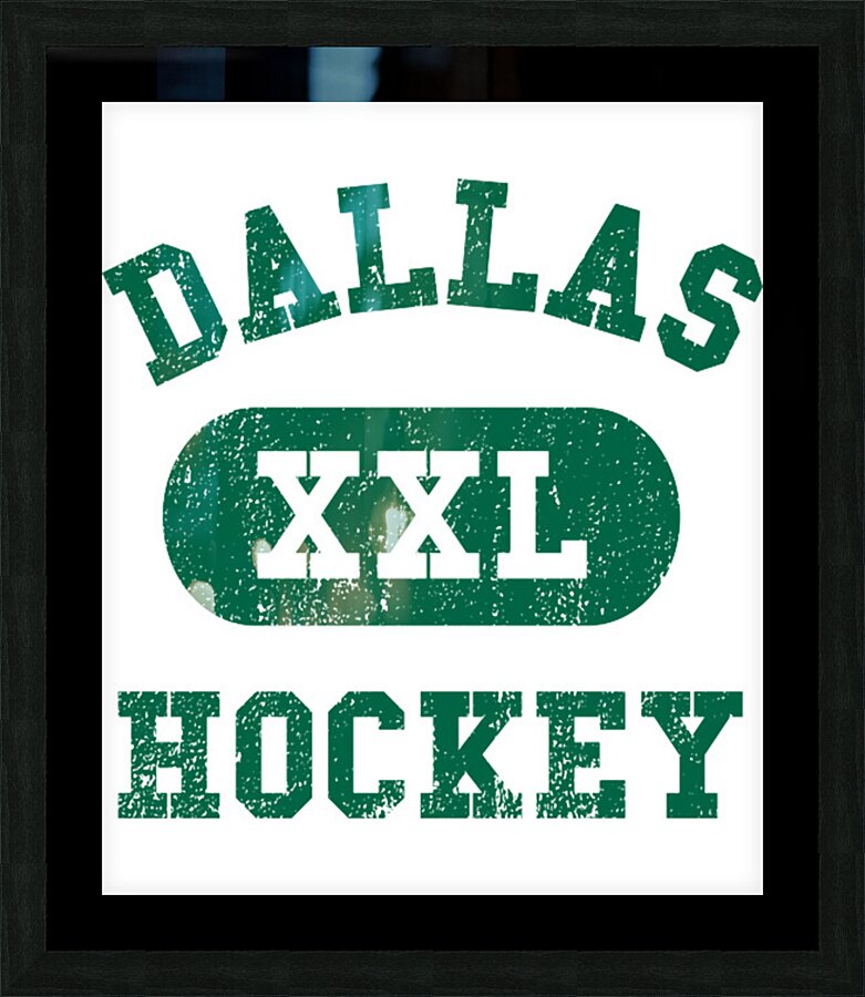Dallas Stars 7 Picture Frame print