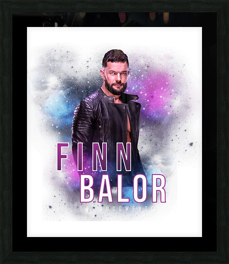 FINN BALOR 21 Picture Frame print