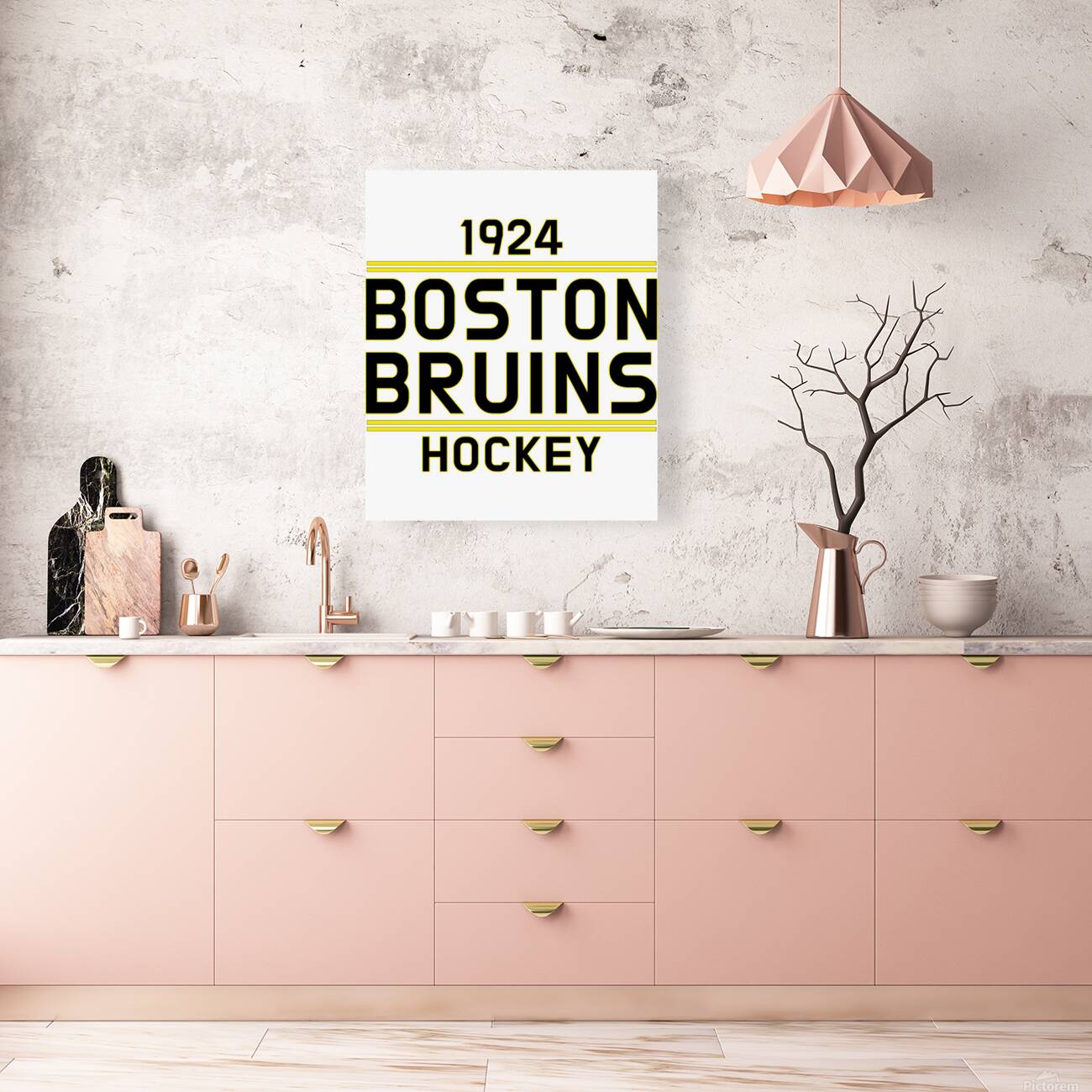 Boston Bruins 13 Reproduction