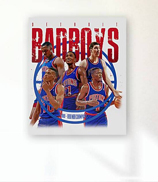 Detroit Pistons 21 by SantiagoTParks