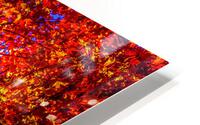 LTE - Red on Blue HD Metal print