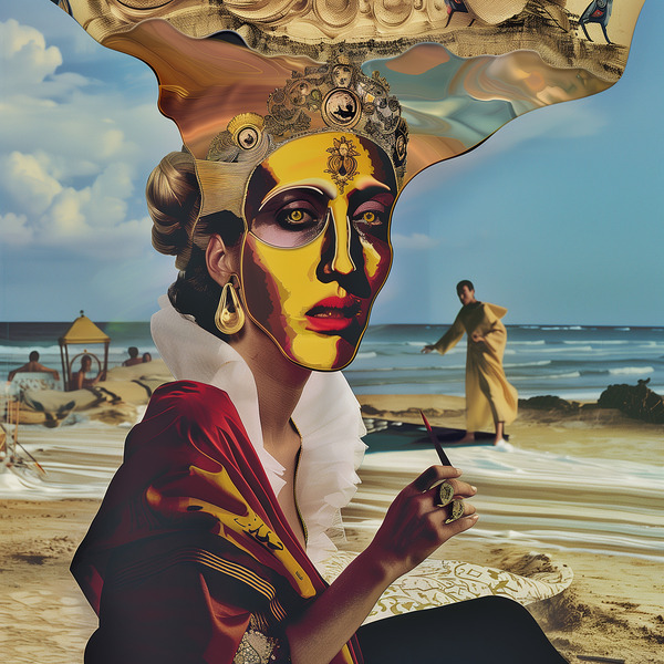 Creative Fusion: Surreal Wall Art Print in Acrylic - Captivating Home Decor by Design Delight - Unique Artistry Digital Download