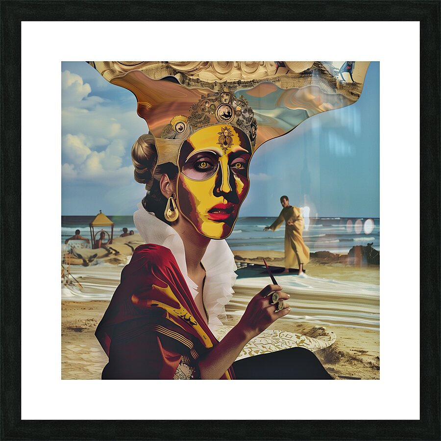 Creative Fusion: Surreal Wall Art Print in Acrylic - Captivating Home Decor by Design Delight - Unique Artistry Picture Frame Printing