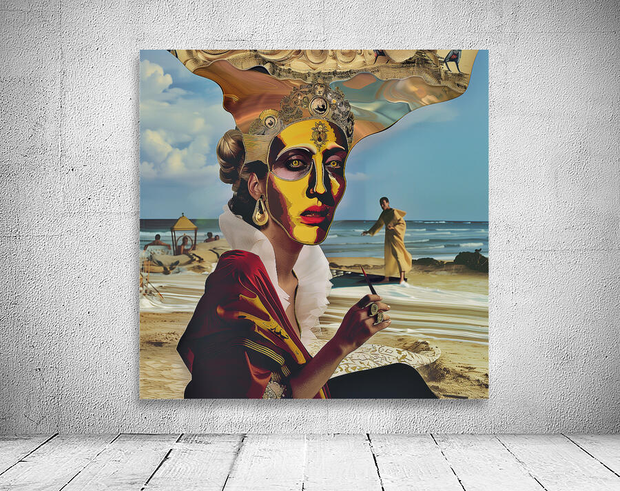 Creative Fusion: Surreal Wall Art Print in Acrylic - Captivating Home Decor by Design Delight - Unique Artistry Wall Preview