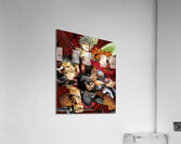 black clover Acrylic Print
