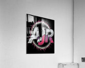 Distressed AJR logo Acrylic Print