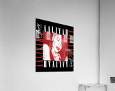 Aaliyah Impression acrylique