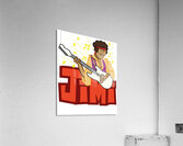 Jimi Hendrix 24 Acrylic Print