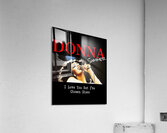 Donna Summer 70 Acrylic Print