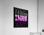 INXS 37 Acrylic Print