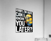 Minion 30 Acrylic Print