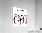 Weezer 18 Acrylic Print