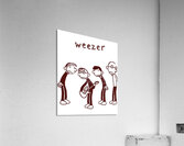 Weezer 48 Acrylic Print