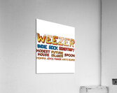 Weezer 15 Acrylic Print