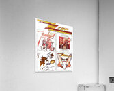 ZZ Top 19 Acrylic Print