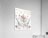 ZZ Top 36 Acrylic Print