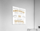 38 Special 42 Acrylic Print