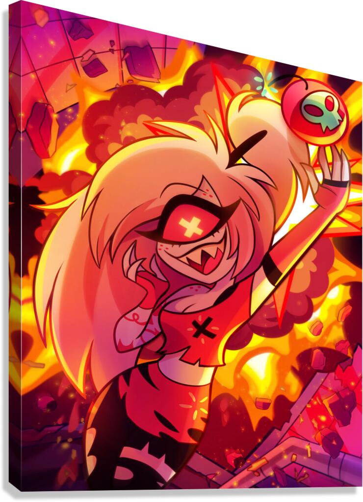 hazbin hotel Canvas Print