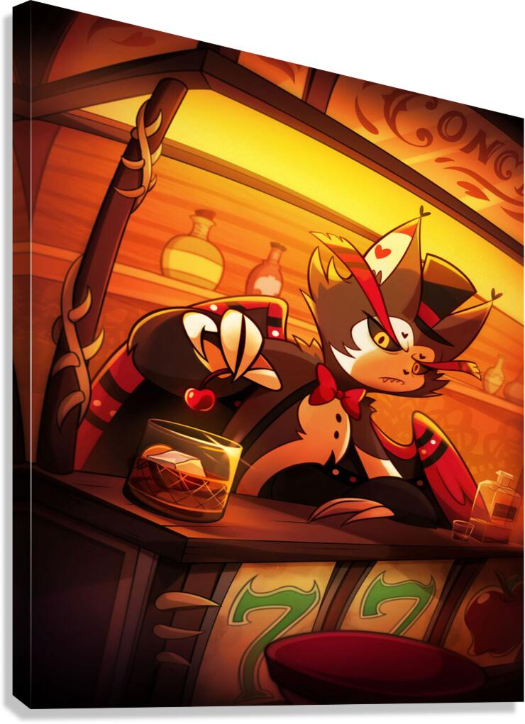 hazbin hotel Canvas Print