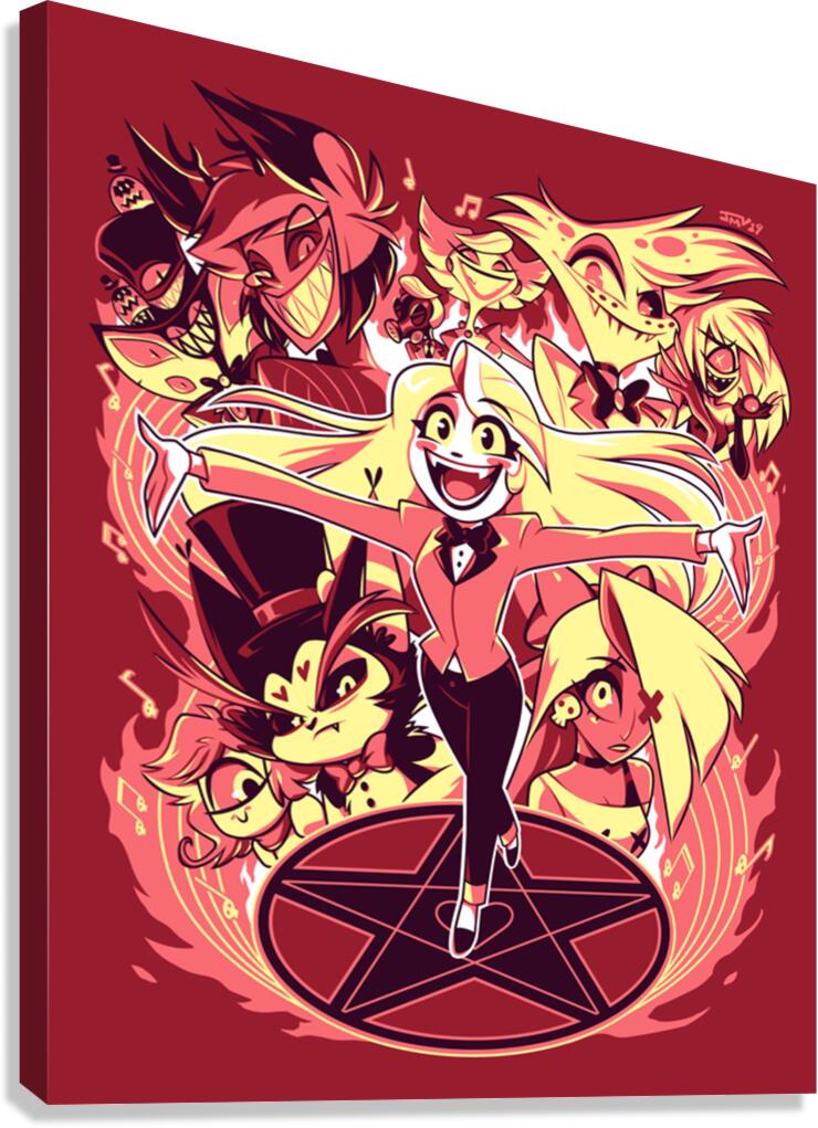 hazbin hotel Canvas Print