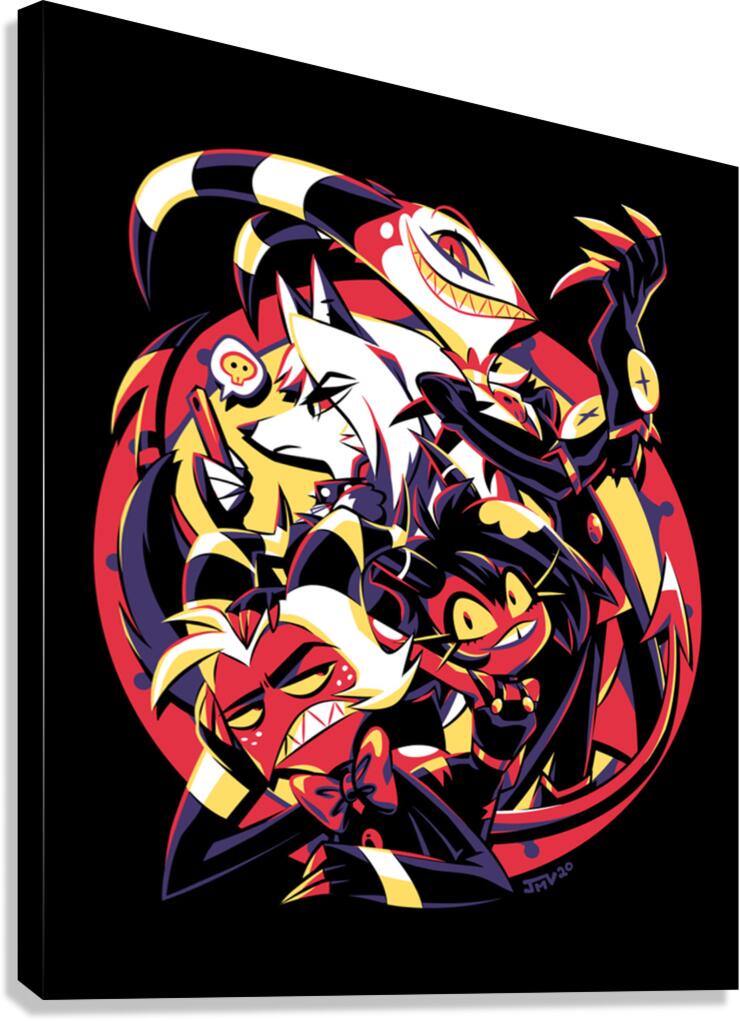 hazbin hotel Canvas Print