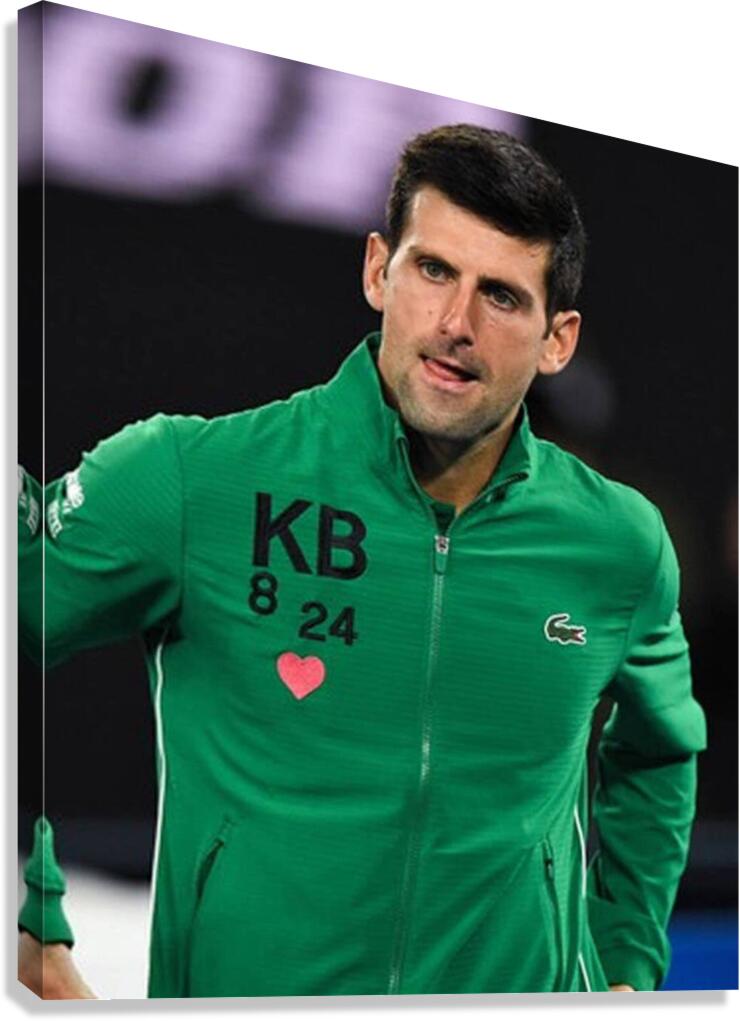 novak djokovic Canvas Print