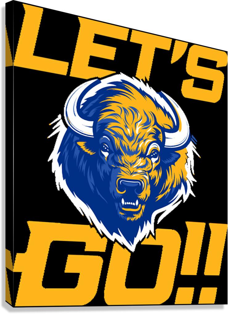 Let s Go Buffalo Canvas Print