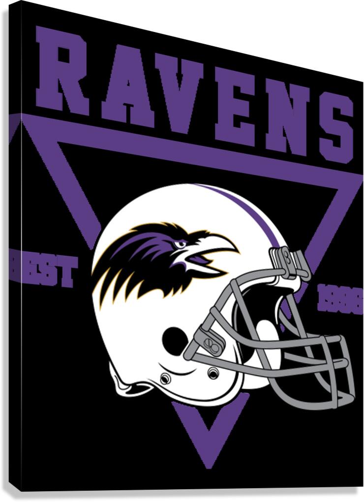 Baltimore Ravens 18 Canvas Print